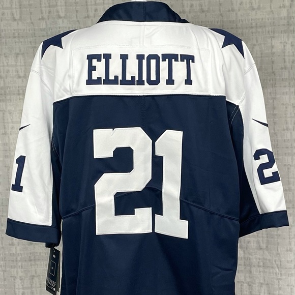 New Ezekiel Elliot Football Jersey Dallas Cowboys On Field - Picture 4 of 8